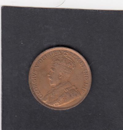 Beschrijving: 1 Cent GEORGE V